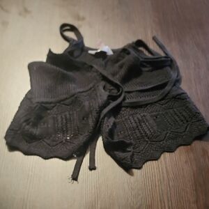 No Boundaries Black Lace Camisole